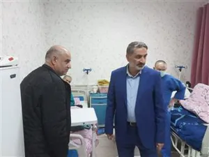 بازدید معاون درمان آقای دکتر احمدیان از بیمارستان رازی و مرکز باباباغی 