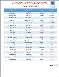 برنامه بازدید نوروزی 1402 کارشناسان نظارت و اعتبار بخشی امور درمان