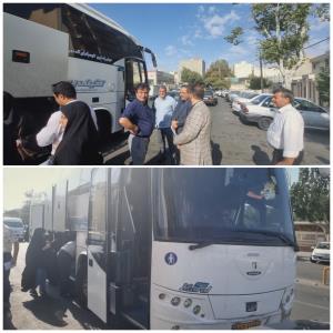 اعزام دومین کاروان کادر درمان دانشگاه علوم پزشکی تبریز به مرز مهران برای خدمت‌رسانی به زائران اربعین