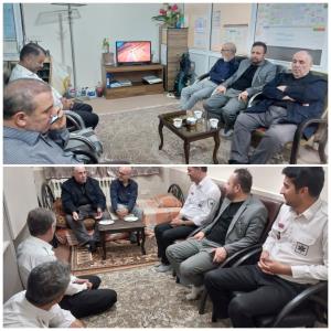بازدید رئیس دانشگاه علوم پزشکی تبریز از پایگاه‌های اورژانس به مناسبت روز اورژانس