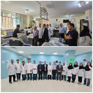 بازدید تخصصی از مراکز درمانی و شبکه آزمایشگاهی دانشگاه علوم پزشکی تبریز با هدف ارتقای خدمات تشخیصی