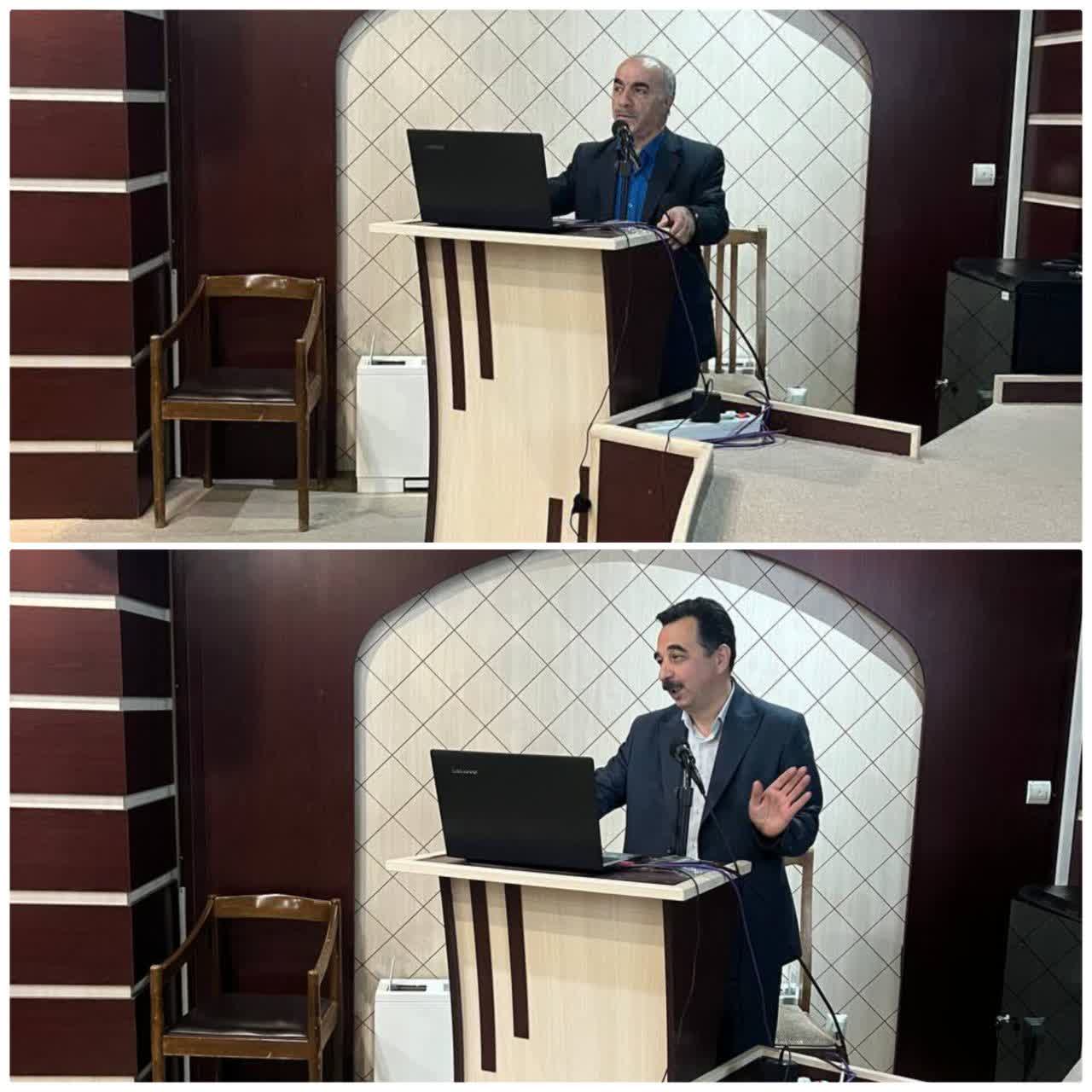 مراسم تودیع و معارفه رئیس مرکز آموزشی ـ درمانی نیکوکاری