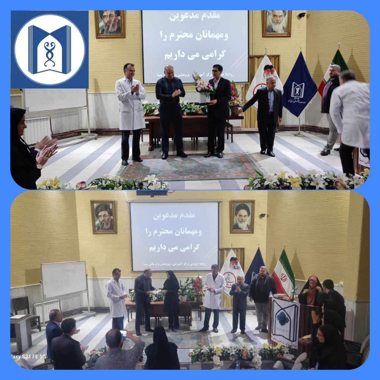 طی ابلاغ صادره از سوی ریاست مرکز، دکتر هادی ثقلینی، لیلی ضیالامع به عنوان مدیر خدمات پرستاری بیمارستان سینا منصوب شد