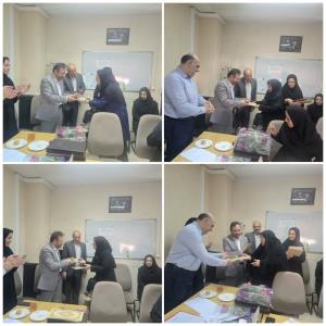 تجلیل از پرستاران همکاران معاونت درمان