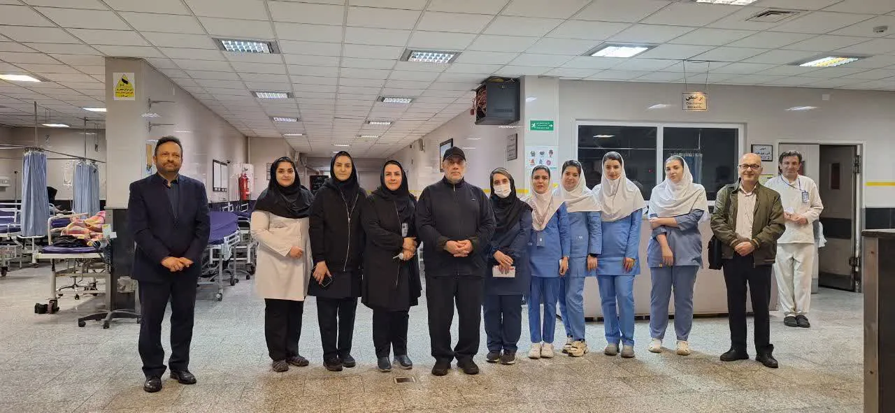 بازدید نوروزی رئیس دانشگاه علوم پزشکی تبریز از بیمارستان سینا